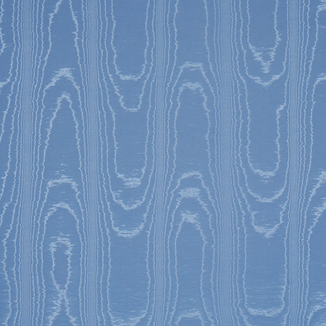 Washington Moiré - Cobalt by Schumacher Fabric