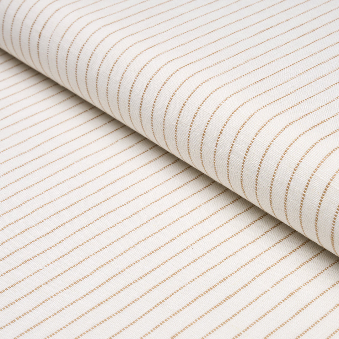 Theo Stripe - Neutral by Schumacher Fabric