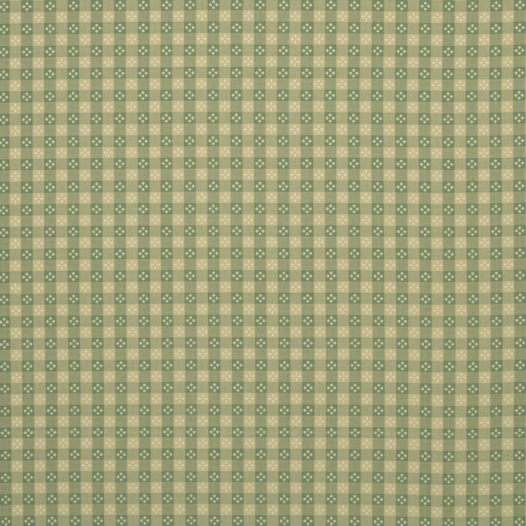 Kit Plaid - Green by Schumacher Fabric