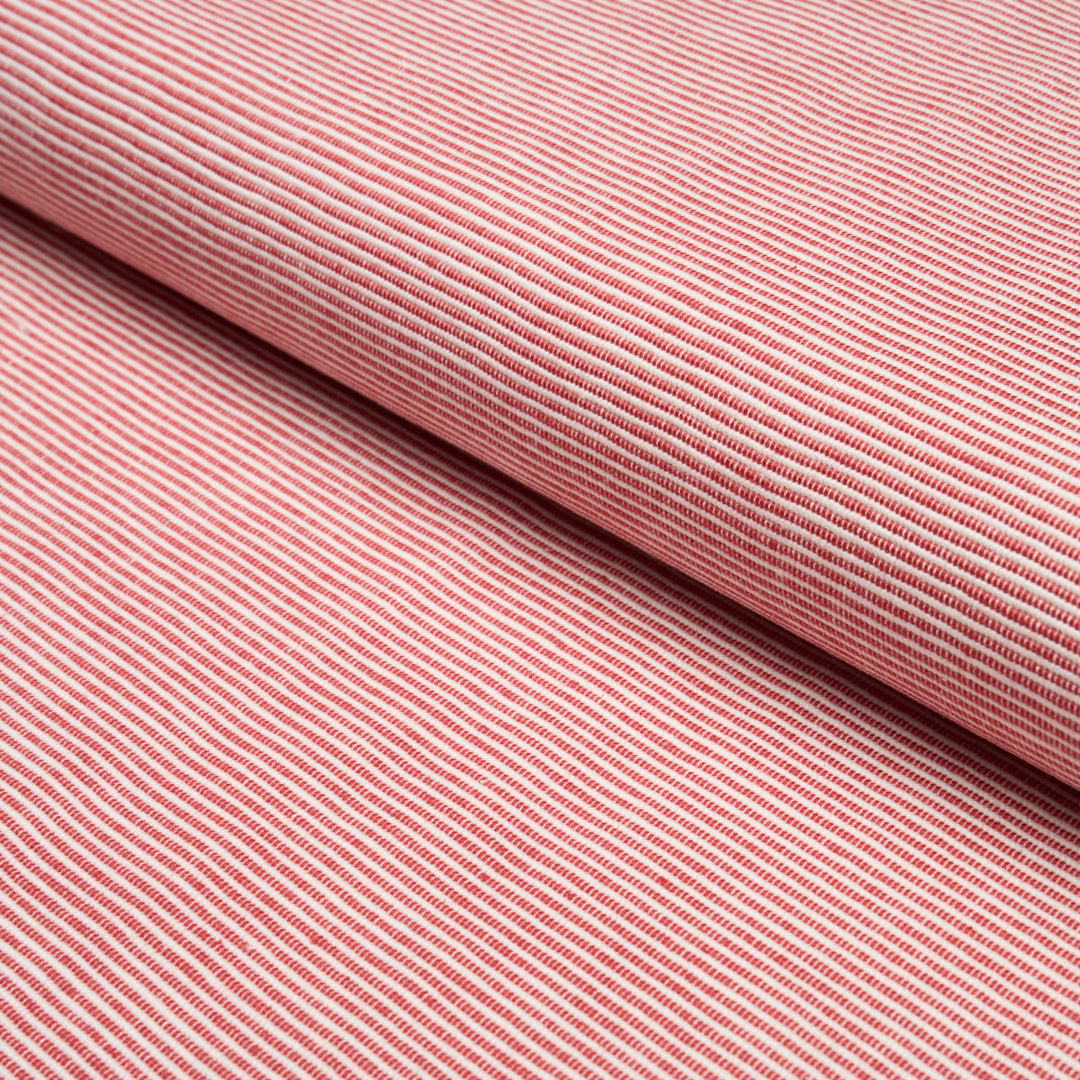 Asher - Crimson by Schumacher Fabric