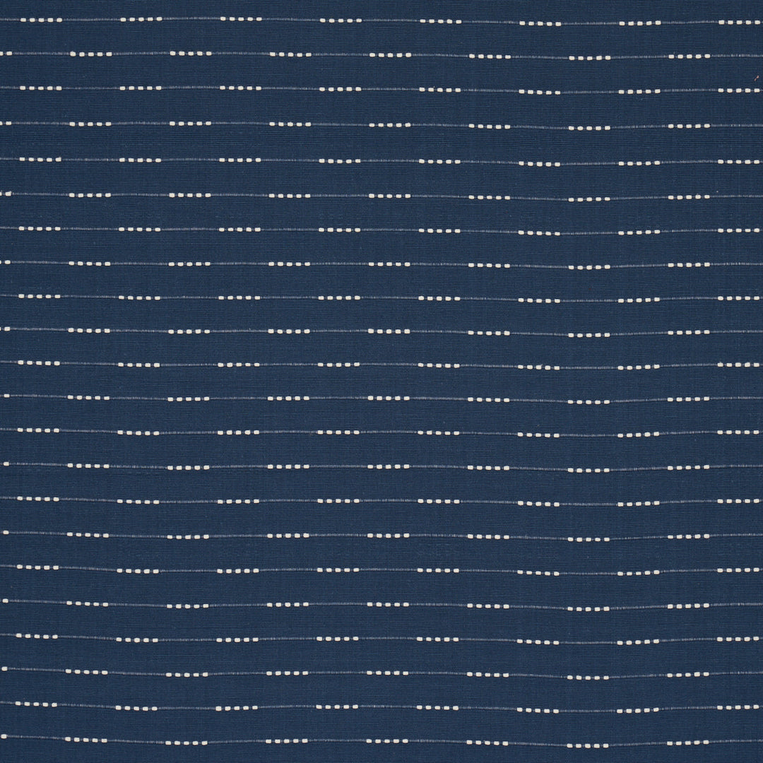 Palmer - Indigo by Schumacher Fabric
