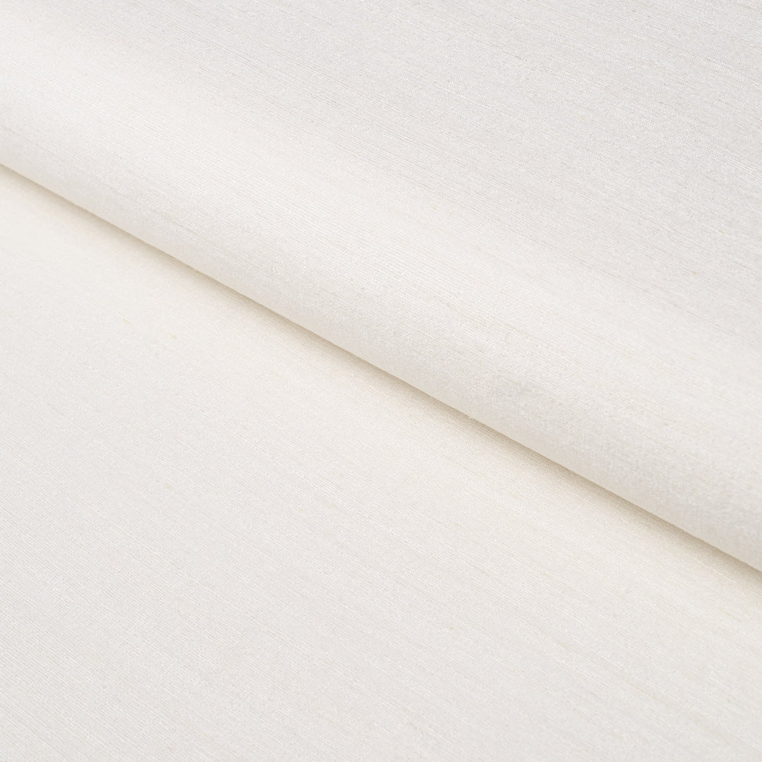Masara Handwoven Silk - White by Schumacher Fabric