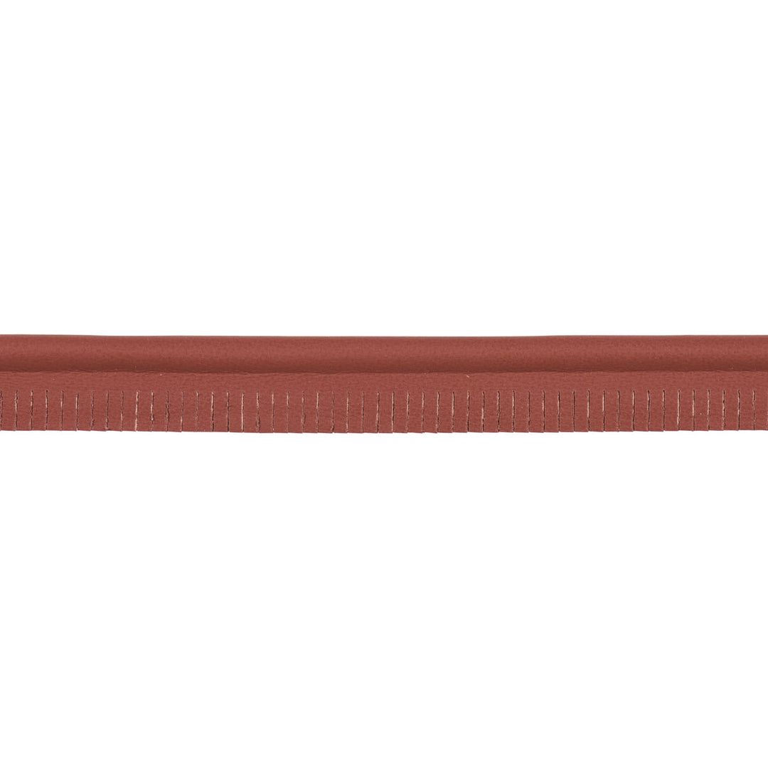 Burnham Medium Leather Piping - Rust by Schumacher Trim