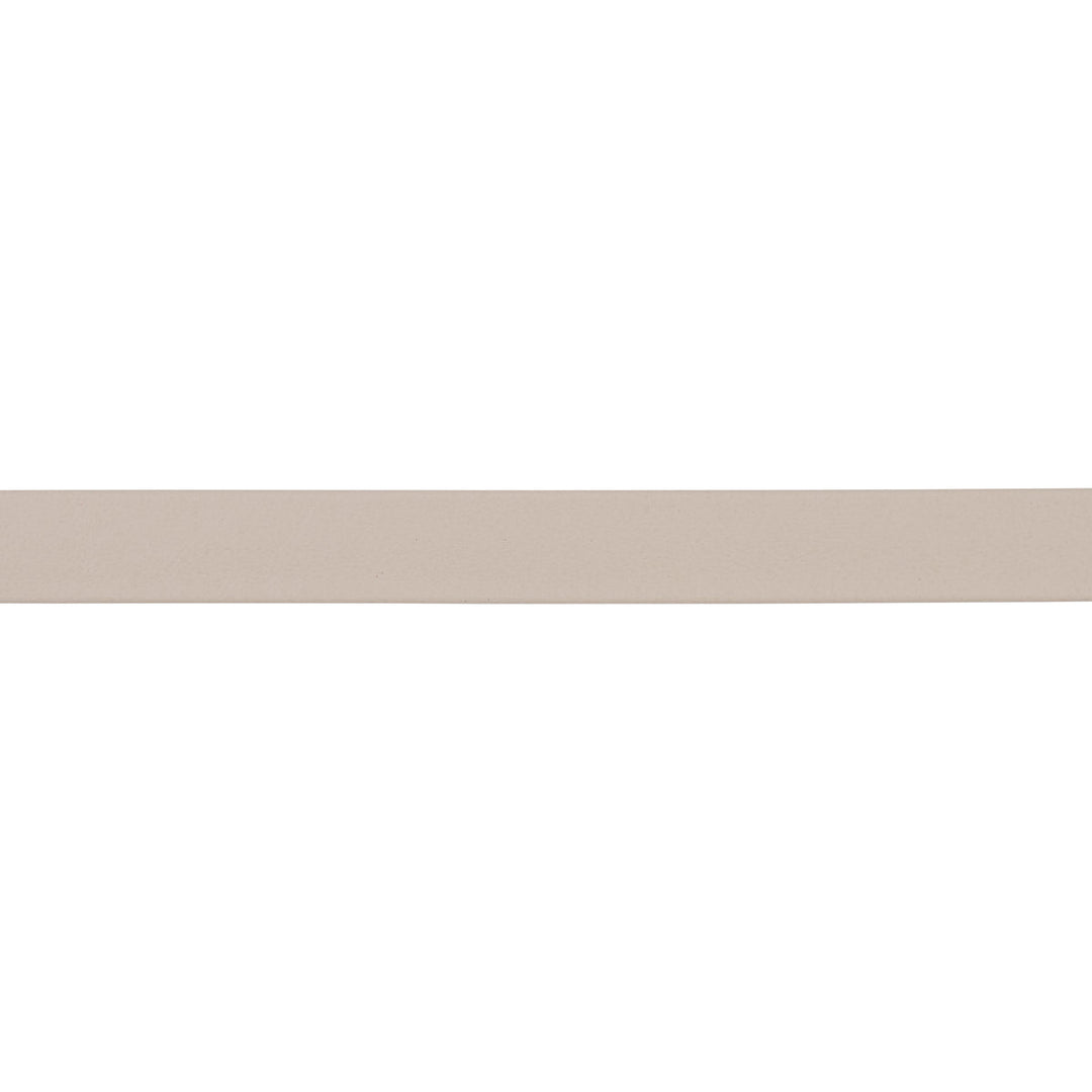 Frazer Narrow Leather Trim - Grey by Schumacher Trim