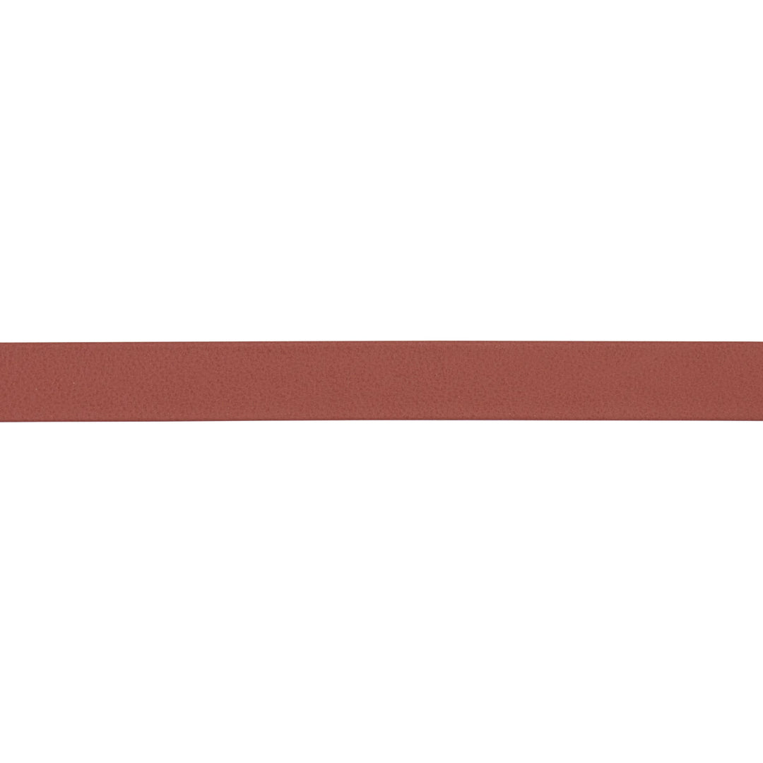 Frazer Narrow Leather Trim - Rust by Schumacher Trim