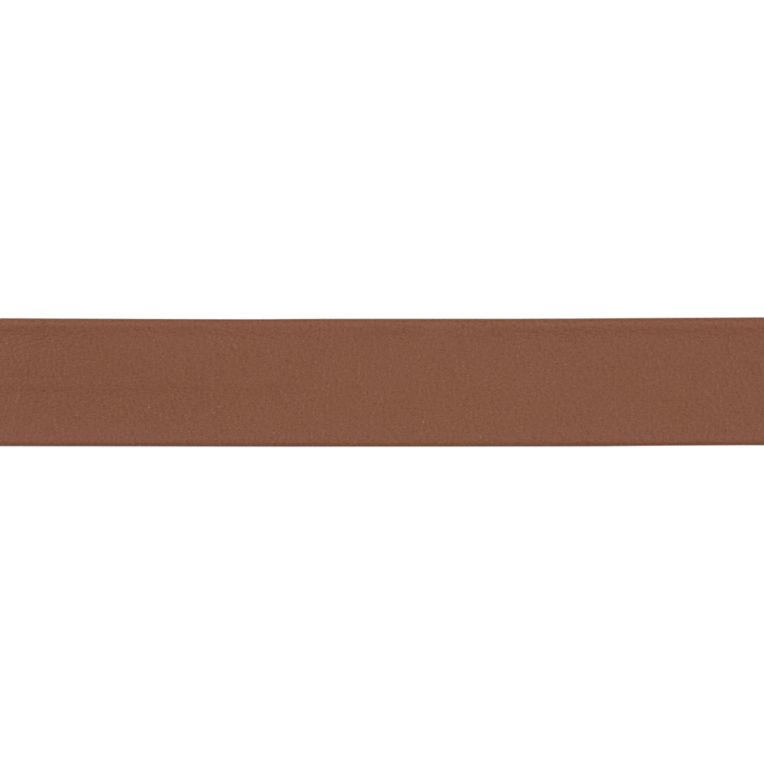 Frazer Medium Leather Trim - Brown by Schumacher Trim