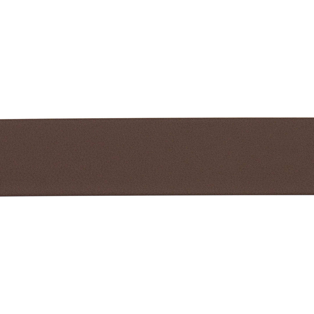 Frazer Wide Leather Trim - Dark Brown by Schumacher Trim