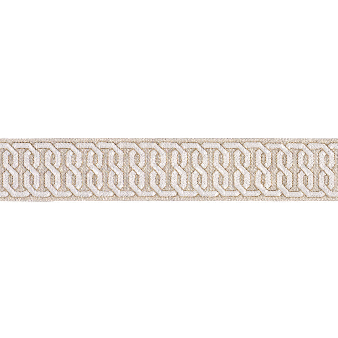 Solene Tape - Natural by Schumacher Trim
