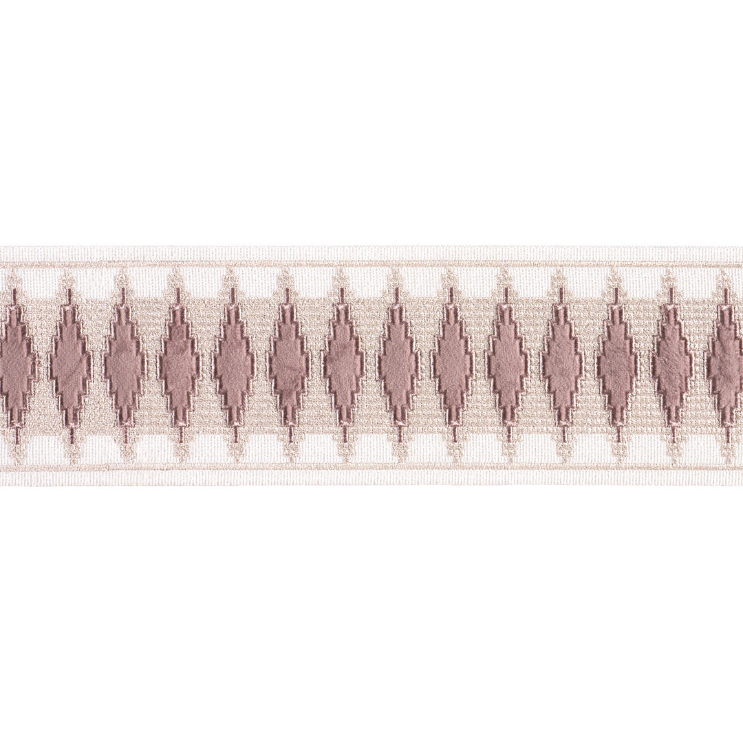 Mireille Velvet Tape - Rose Quartz by Schumacher Trim