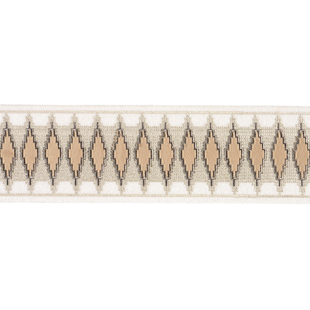 Mireille Velvet Tape - Neutral by Schumacher Trim