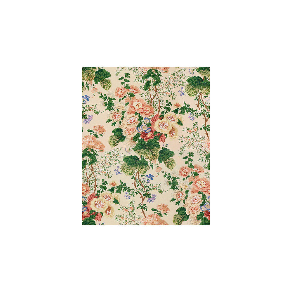 Althea Print Blush by Lee Jofa Fabric - COTTON - 100% Thailand LIGHT Horizontal: 26.5 and Vertical: 31.75 51 - Fabric Carolina -