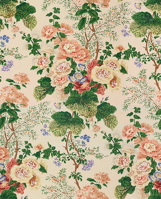 Althea Print Blush by Lee Jofa Fabric