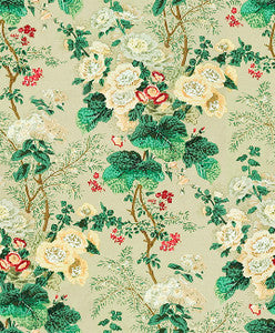 Althea Print Celadon by Lee Jofa Fabric