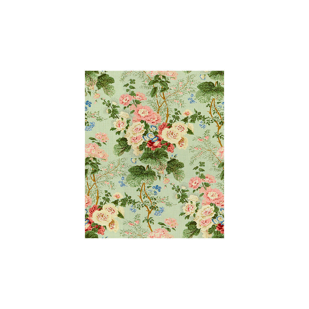Althea Print River B by Lee Jofa Designer Fabric - LINEN - 100% Thailand LIGHT Horizontal: 27.25 and Vertical: 31.75 51 - Swanky Fabrics -