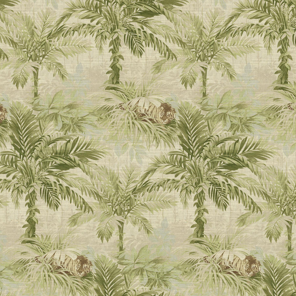 Cat Island Palm 880190 by TOMMY BAHAMA Designer Fabric - 100% cotton China 24000 Horizontal: 13.5 and Vertical: 25.25 54  - Swanky Fabrics -
