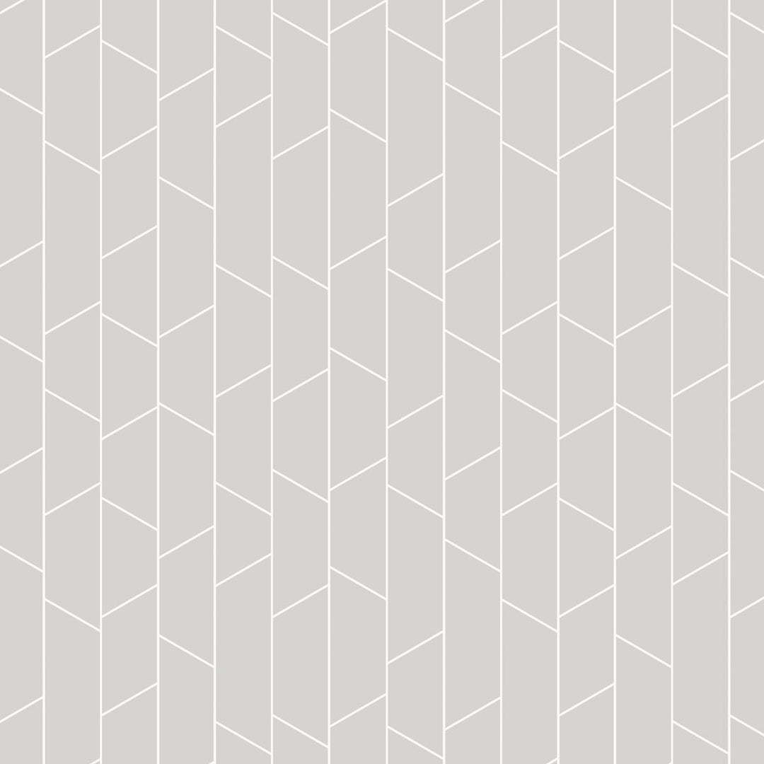 Angle - Grey by Schumacher Wallcovering