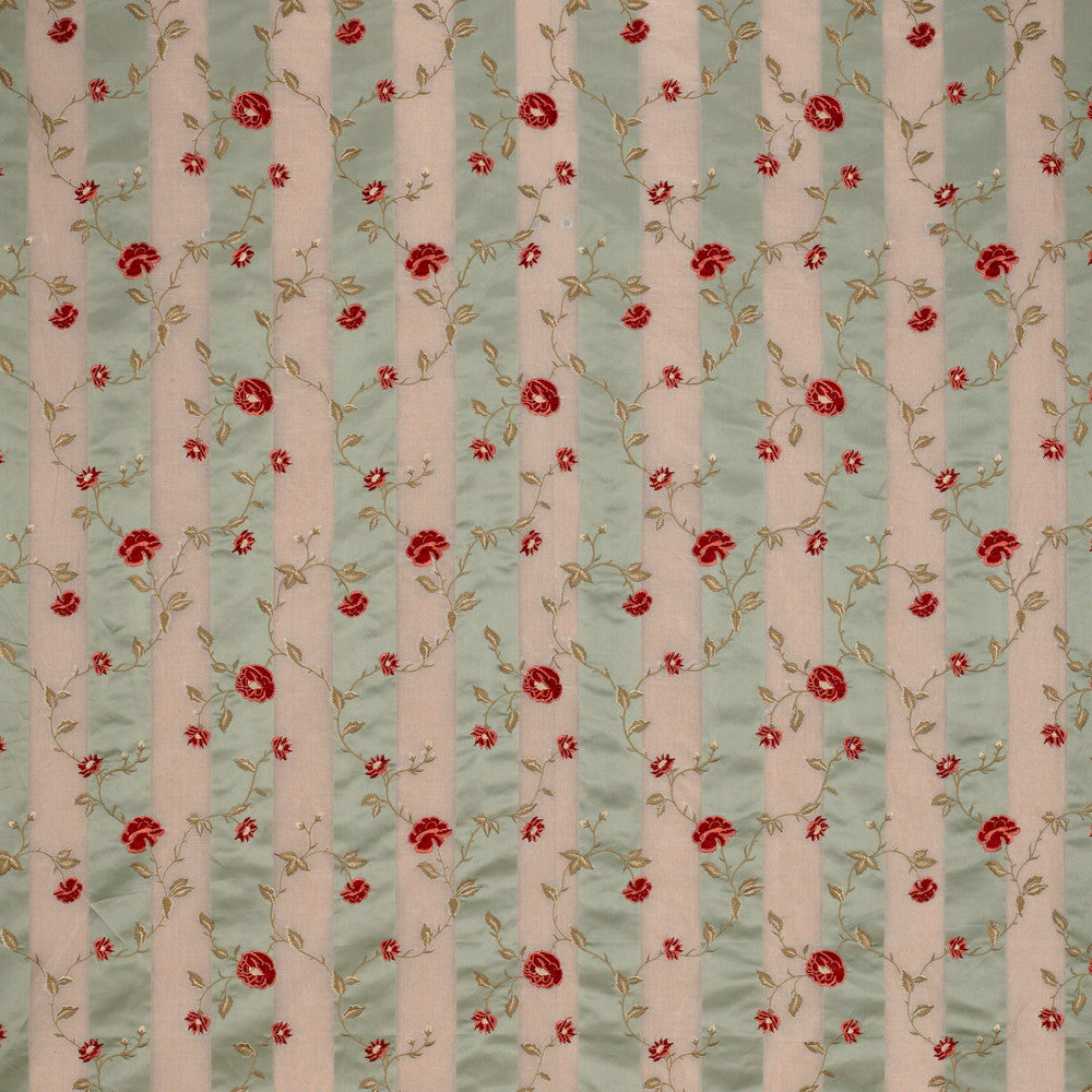 Tearose Sheer Celadon by Kravet Couture Fabric