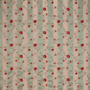 Tearose Sheer Celadon by Kravet Couture Fabric