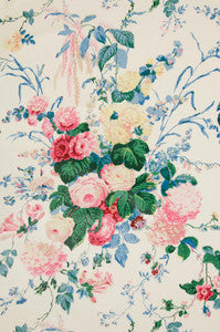 Floral Bouquet White by Lee Jofa Fabric