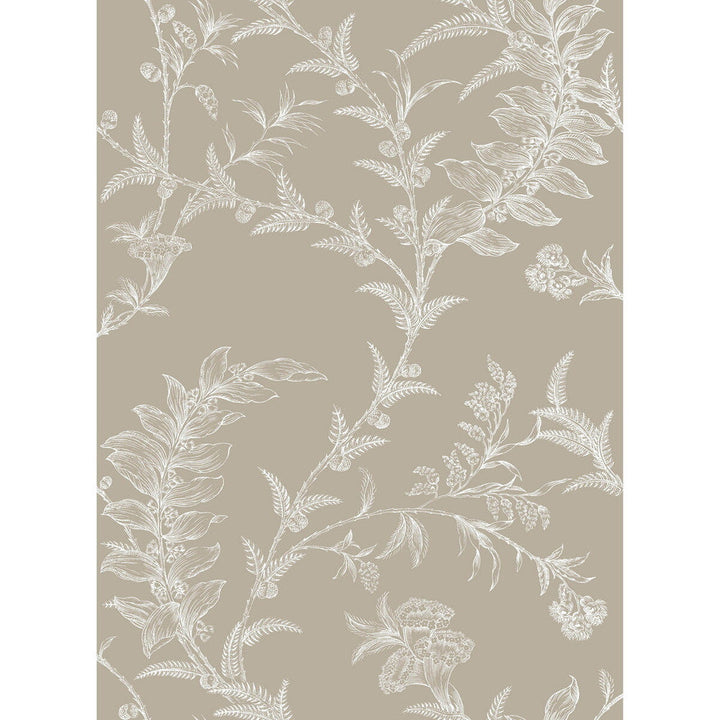 Ludlow Taupe by Cole & Son Designer Wallcovering - PAPER - 100% United Kingdom - Horizontal: - and Vertical: 28.5 21 - Swanky Fabrics -