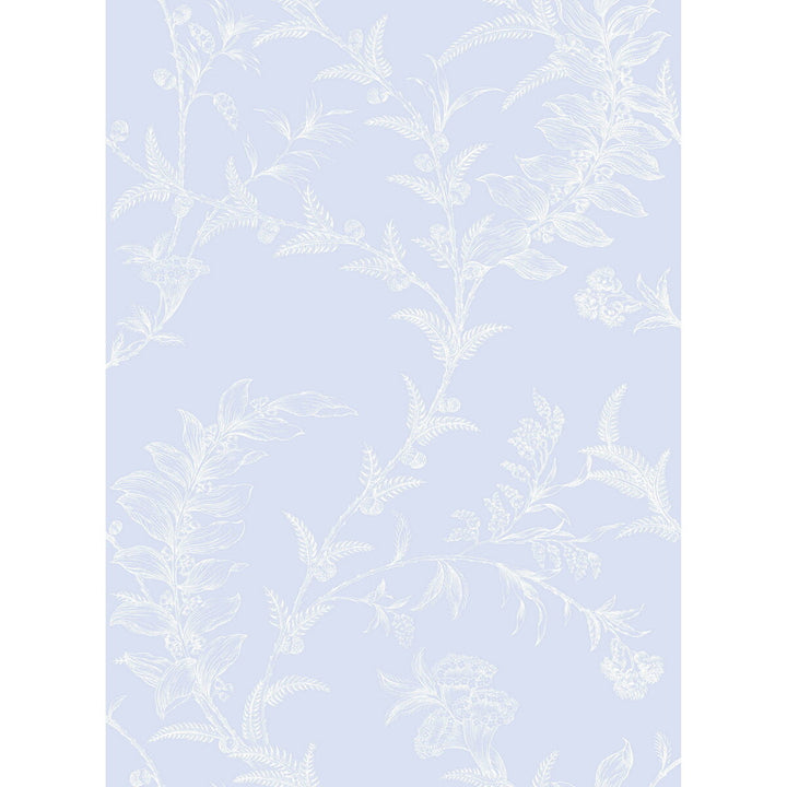 Ludlow Pale Blue by Cole & Son Wallcovering - PAPER - 100% United Kingdom - Horizontal: - and Vertical: 28.5 21 - Fabric Carolina -