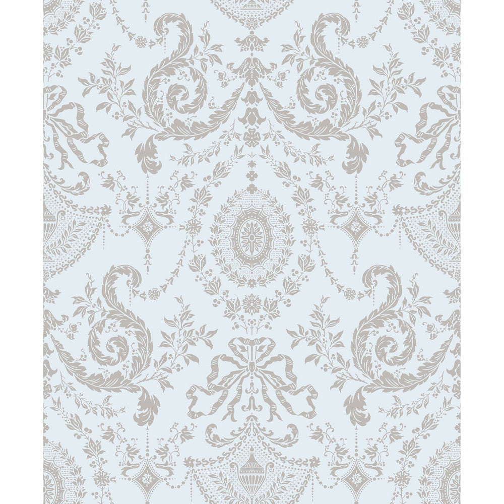 Woolverston Seafoam by Cole & Son Wallcovering PAPER - 100% United Kingdom Horizontal: and Vertical: 25 21 - Fabric Carolina -