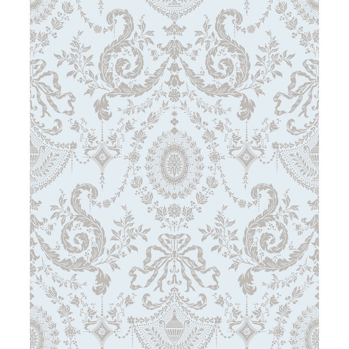 Woolverston Seafoam by Cole & Son Wallcovering - PAPER - 100% United Kingdom - Horizontal: - and Vertical: 25 21 - Fabric Carolina -