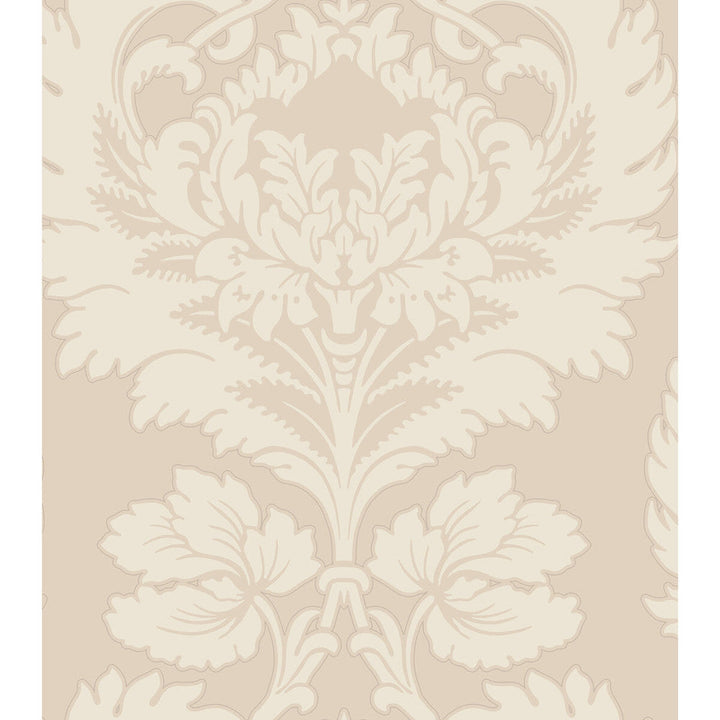 Hovingham Creme by Cole & Son Designer Wallcovering PAPER - 100% United Kingdom Horizontal: and Vertical: 21 21 - Swanky Fabrics -