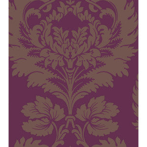 Hovingham Plum by Cole & Son Wallcovering