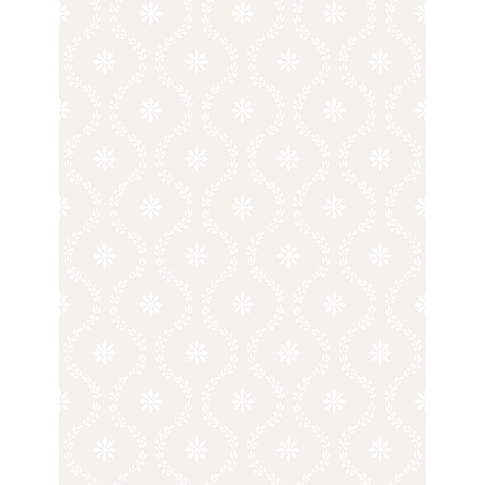 Clandon Snow by Cole & Son Designer Wallcovering PAPER - 100% United Kingdom Horizontal: and Vertical: 5.5 21 - Swanky Fabrics -