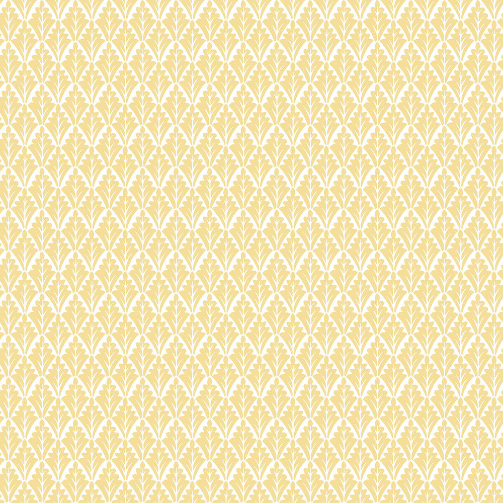 Lee Priory Yellow by Cole & Son Wallcovering PAPER - 100% United Kingdom Horizontal: and Vertical: 21 21 - Fabric Carolina -