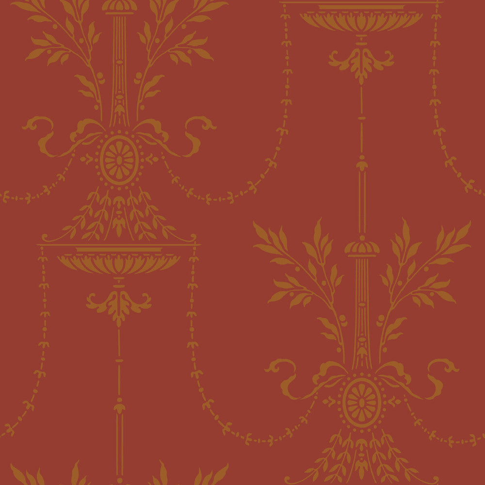 Dorset Rouge by Cole & Son Wallcovering - PAPER - 100% United Kingdom - Horizontal: - and Vertical: 21 21 - Fabric Carolina -