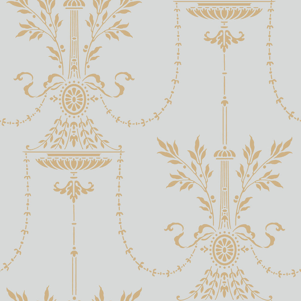 Dorset Seafoam by Cole & Son Wallcovering PAPER - 100% United Kingdom Horizontal: and Vertical: 21 21 - Fabric Carolina -