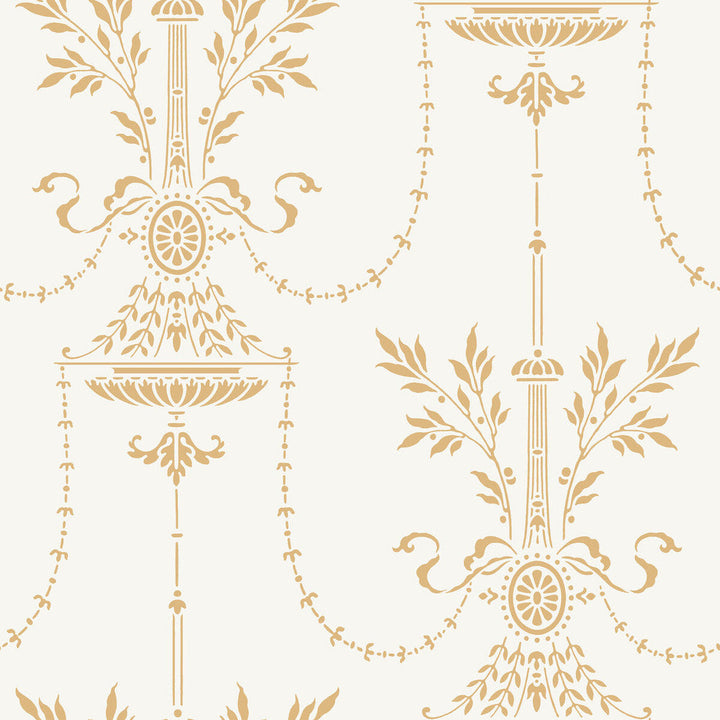 Dorset Ecru by Cole & Son Designer Wallcovering - PAPER - 100% United Kingdom - Horizontal: - and Vertical: 21 21 - Swanky Fabrics -