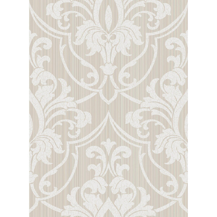 St Petersburg Dsk Tan by Cole & Son Designer Wallcovering PAPER - 100% United Kingdom Horizontal: and Vertical: 28.5 21 - Swanky Fabrics -