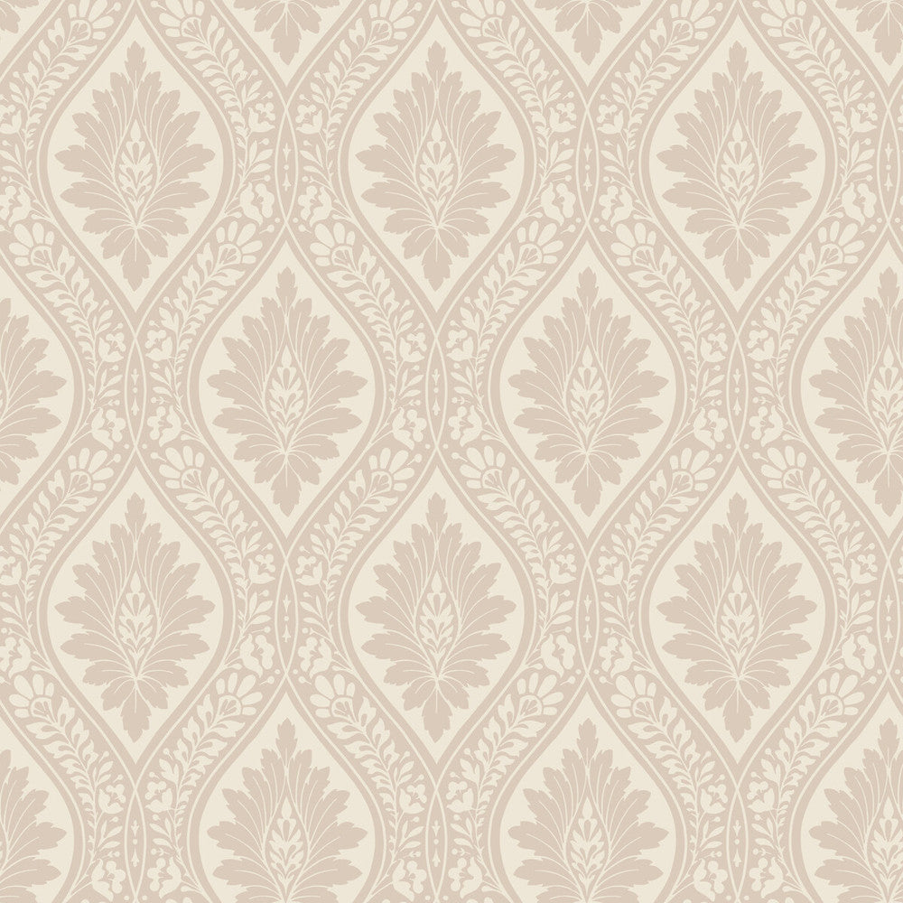 Florence Tan by Cole & Son Designer Wallcovering PAPER - 100% United Kingdom Horizontal: and Vertical: 21 21 - Swanky Fabrics -