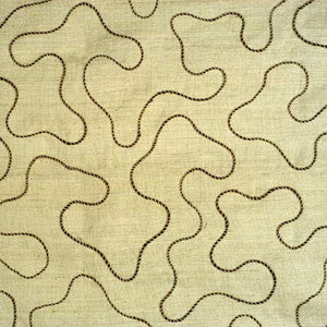 Jig Saw Silk Natural by Kravet Couture Fabric