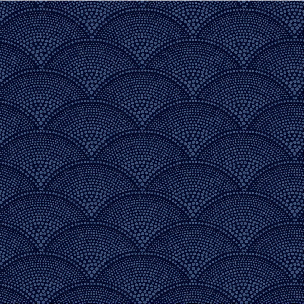 Feather Fan Midnight by Cole & Son Wallcovering PAPER - 100% United Kingdom Horizontal: 7 and Vertical: 4 21 - Fabric Carolina -