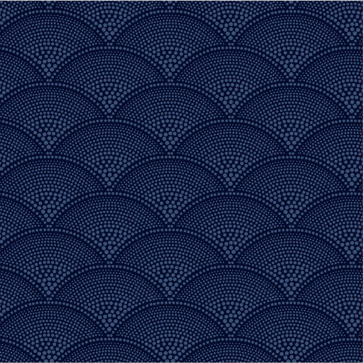 Feather Fan Midnight by Cole & Son Wallcovering PAPER - 100% United Kingdom Horizontal: 7 and Vertical: 4 21 - Fabric Carolina -