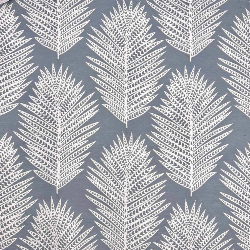 Emb By Lomasi A Glacier by Europatex Fabric Embroideries by Lomasi 70% Polyester, 15% Cotton, 15% Linen 9.04" H, 9.89" V 54.00 inches - Fabric Carolina -