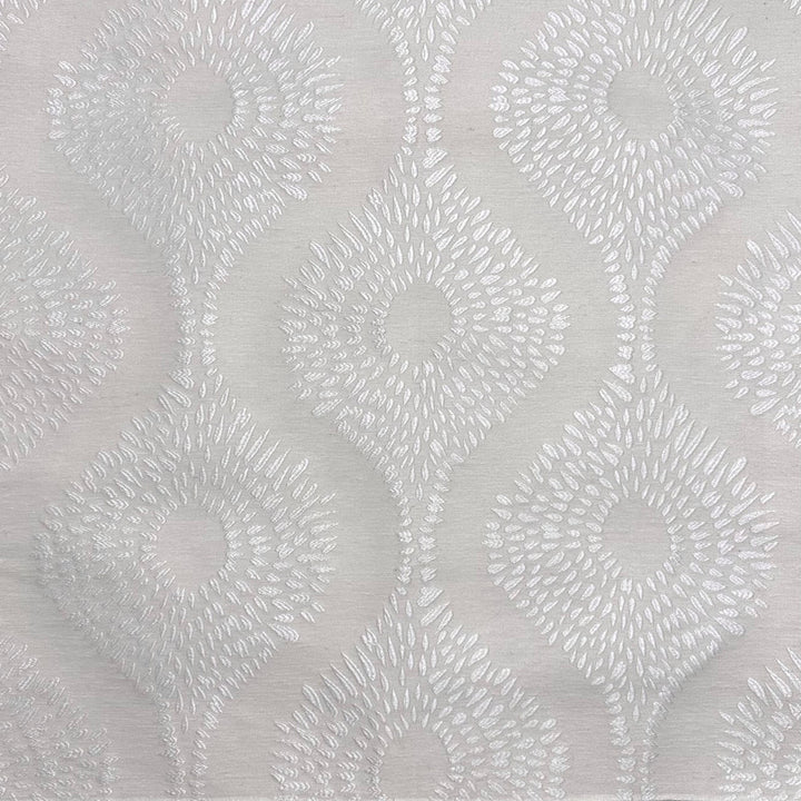 Emb By Lomasi B Pearl by Europatex Fabric Embroideries by Lomasi 70% Polyester, 15% Cotton, 15% Linen 9.71" H, 9.89" V 54.00 inches - Fabric Carolina -