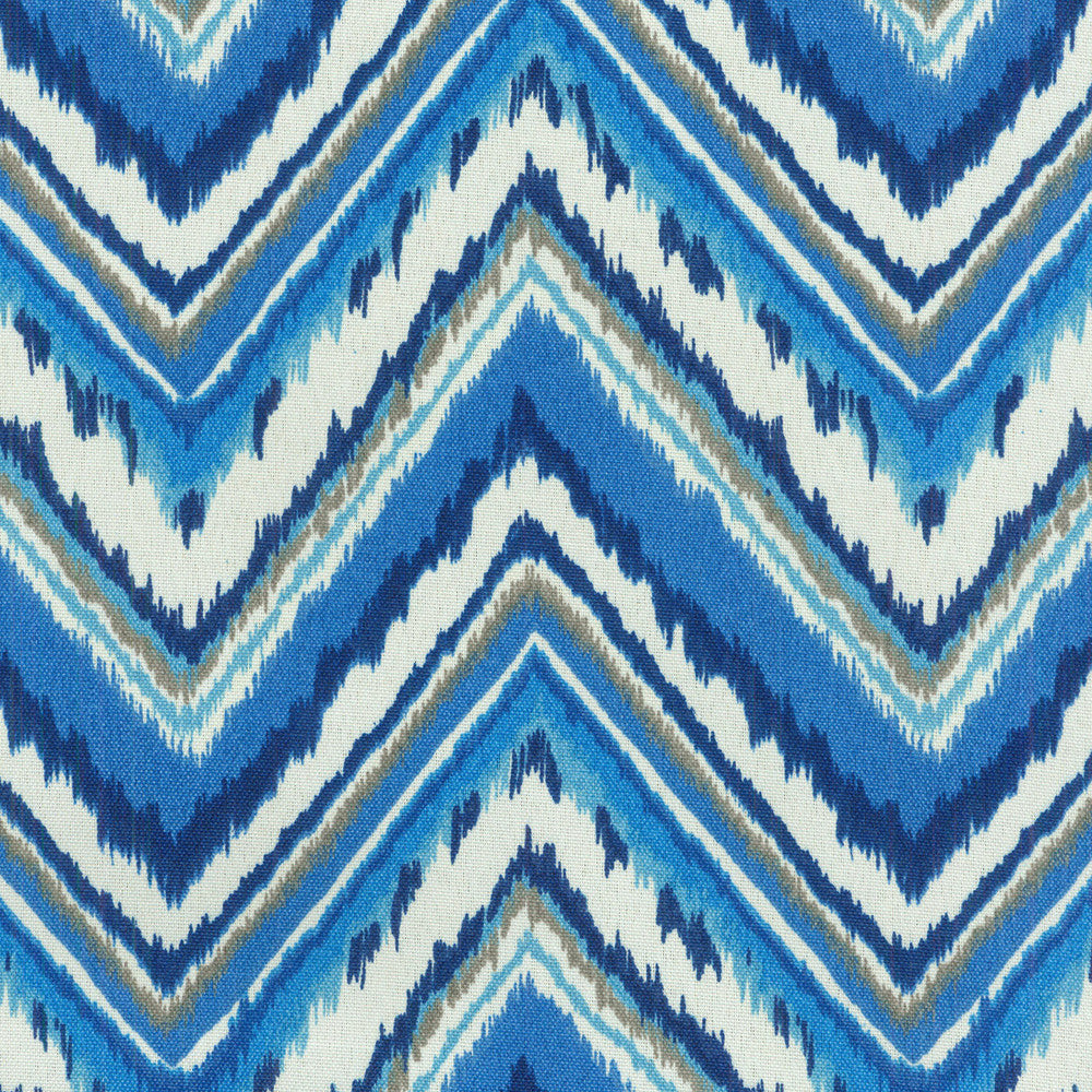 Ddo Chevron Chara Sapphire 900391 by Dena Designs Fabric Dec' 15 Outdoor 100% Polyester see sample see sample Horizontal: 6.75 inches and Vertical: 12.60 inches V 54 inches - Fabric Carolina -