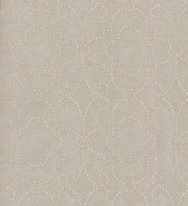 Wow Factor Emb Rose Gold 900431 by Dena Home Fabric