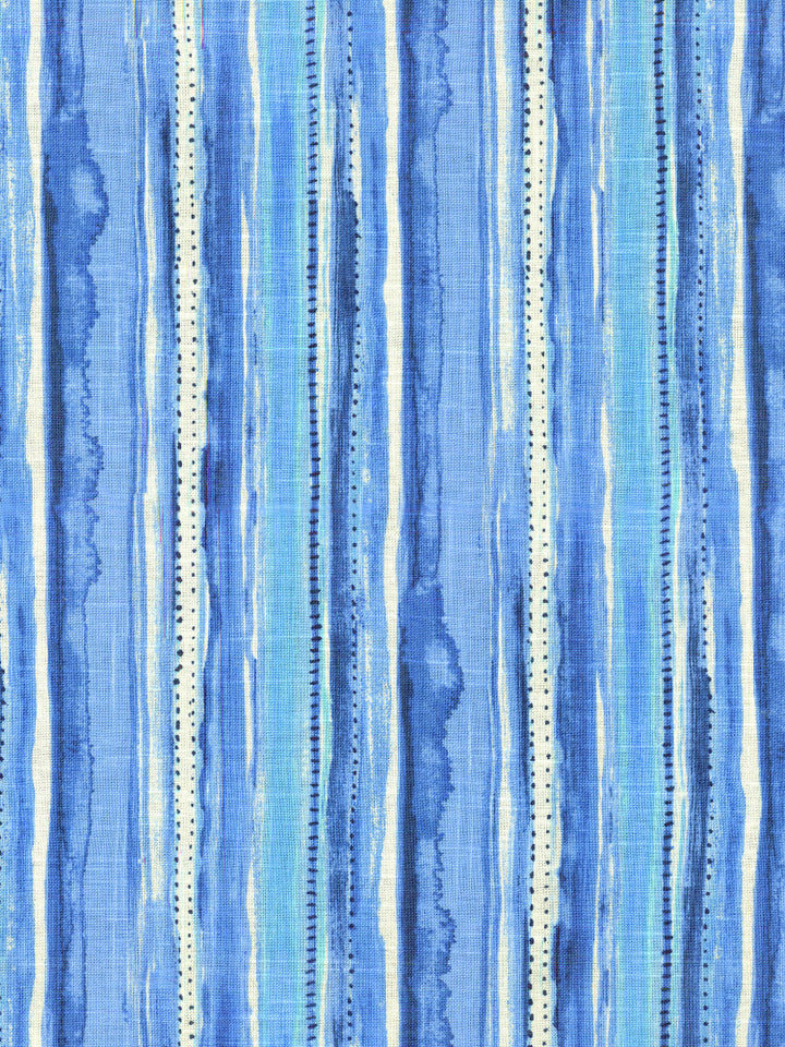 Splash Zone Azure 900502 by Dena Home Fabric - 55% LINEN 45% RAYON CHINA Horizontal: 13.5 and Vertical: 18 54 - Fabric Carolina -