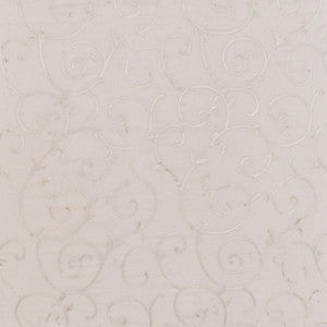 Sheer Scroll Water Blue by Kravet Couture Fabric