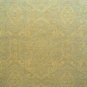 Paisley Sheer Blue Stone by Kravet Couture Fabric