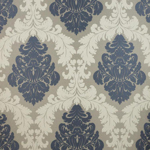 Borghese Damask Platinum by RM CoCo Fabric