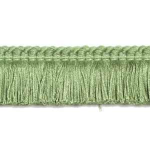 Hellenic Key Brushed Fringe Kiwi by Europatex Fabric