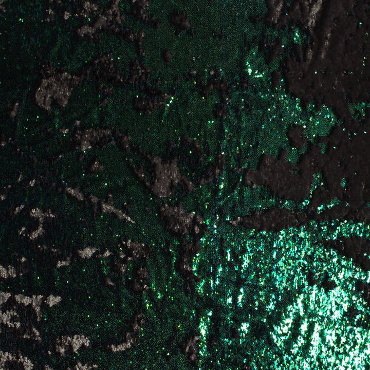 All that Glitters Peacock by RM CoCo Fabric