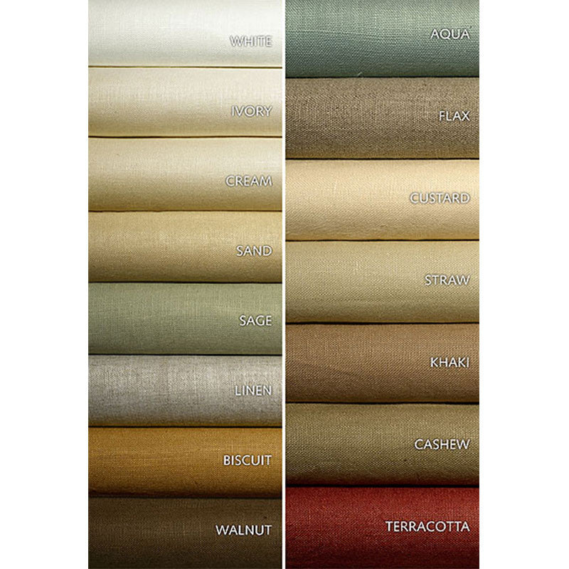 Middleton Linen Straw 93218 by Schumacher Designer Fabric ESSENTIAL PLAINS / LINEN & COTTON See Sample IRELAND MEDIUM DUTY </p><p>Repeat: Horizontal: - and Vertical: - 54" WIDE (137CM) - Swanky Fabrics -